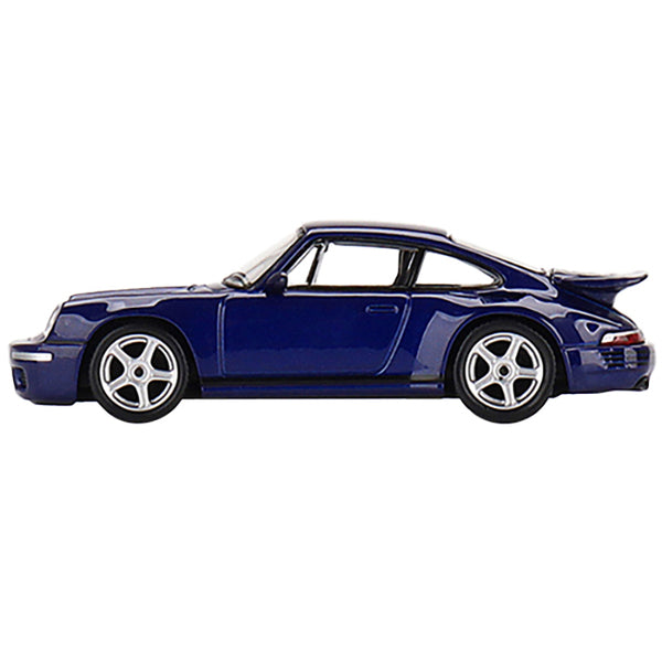 RUF CTR Anniversary Dark Blue Metallic Limited Edition to 3000 pieces Worldwide 1/64 Diecast Model Car by True Scale Miniatures