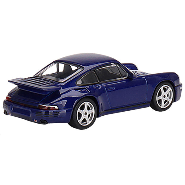 RUF CTR Anniversary Dark Blue Metallic Limited Edition to 3000 pieces Worldwide 1/64 Diecast Model Car by True Scale Miniatures