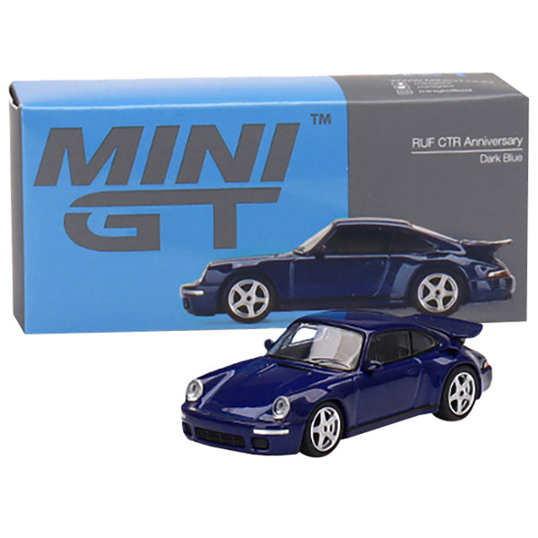 RUF CTR Anniversary Dark Blue Metallic Limited Edition to 3000 pieces Worldwide 1/64 Diecast Model Car by True Scale Miniatures