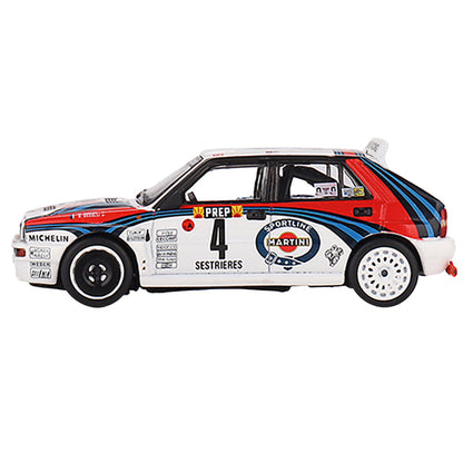 Lancia Delta HF Integrale Evoluzione #4 Didier Auriol - Bernard Occelli "Martini Racing" Winner "Rally MonteCarlo" (1992) Limited Edition to 1440 pieces Worldwide 1/64 Diecast Model Car by True Scale Miniatures