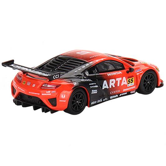 Honda NSX GT3 EVO22 #55 Hideki Mutoh - Iori Kimura "ARTA" Super GT Series (2022) Limited Edition 1/64 Diecast Model Car by True Scale Miniatures