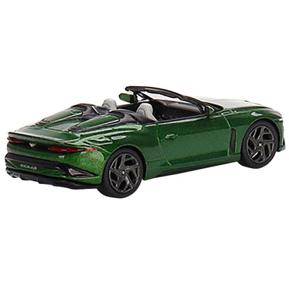 Bentley Mulliner Bacalar Convertible Scarab Green Metallic Limited Edition to 1200 pieces Worldwide 1/64 Diecast Model Car by True Scale Miniatures