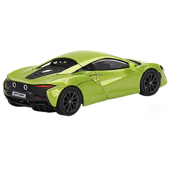 McLaren Artura Flux Green Metallic Limited Edition to 2040 pieces Worldwide 1/64 Diecast Model Car by True Scale Miniatures