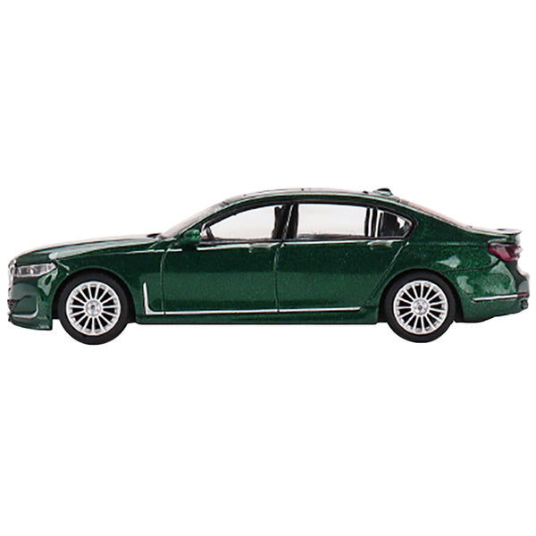 BMW Alpina B7 xDrive Alpina Green Metallic Limited Edition to 1200 pieces Worldwide 1/64 Diecast Model Car by True Scale Miniatures