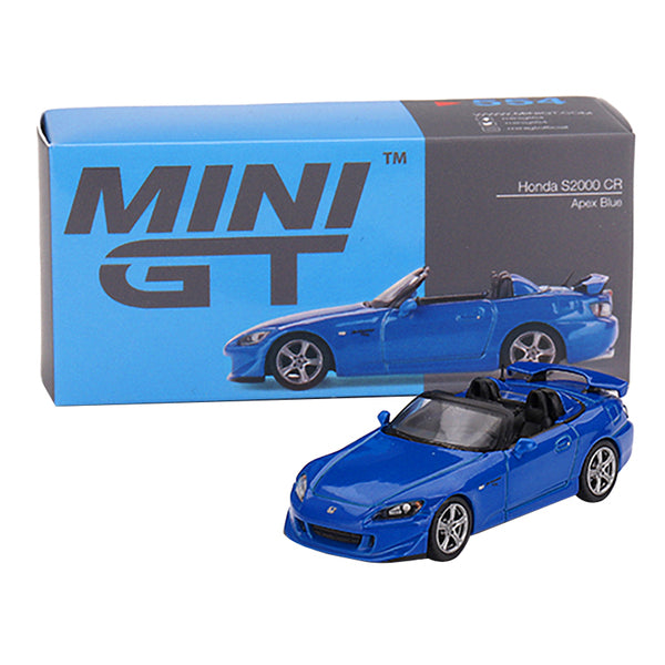 Honda S2000 (AP2) CR Convertible Apex Blue Metallic Limited Edition to 1200 pieces Worldwide 1/64 Diecast Model Car by True Scale Miniatures