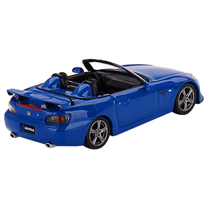 Honda S2000 (AP2) CR Convertible Apex Blue Metallic Limited Edition to 1200 pieces Worldwide 1/64 Diecast Model Car by True Scale Miniatures