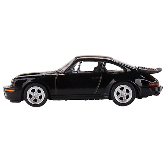 1987 RUF CTR Black Limited Edition to 2400 pieces Worldwide 1/64 Diecast Model Car by True Scale Miniatures