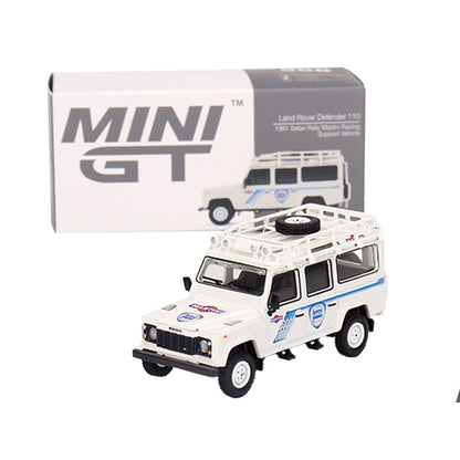 Land Rover Defender 110 "1991 Safari Rally Martini Racing" Support Vehicle 1/64 Diecast Model Car by True Scale Miniatures