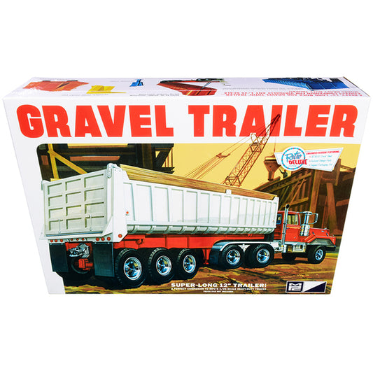 Skill 3 Model Kit Gravel Trailer 1/25 Scale Model by MPC