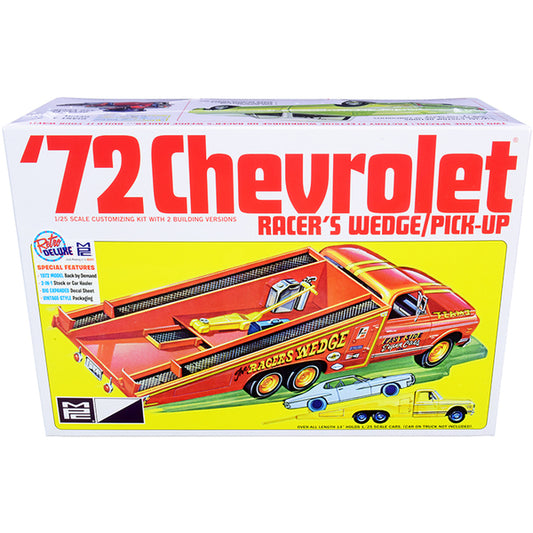 Skill 2 Model Kit 1972 Chevrolet Pickup Truck Racer's Wedge 2-in-1 Kit 1/25 Scale Model by MPC