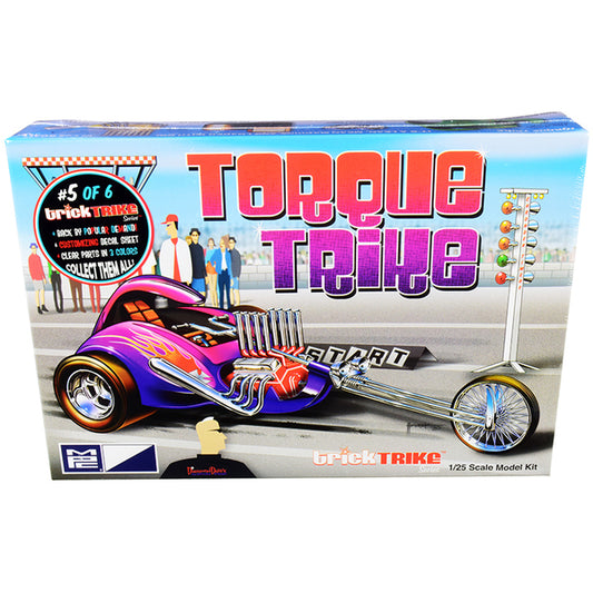 Skill 2 Model Kit Torque Trike "Trick Trikes" Series 1/25 Scale Model by MPC