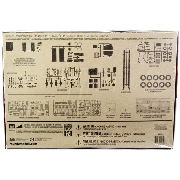 Skill 3 Model Kit Mack DM 800 Semi Tractor Truck 1/25 Scale Model by MPC