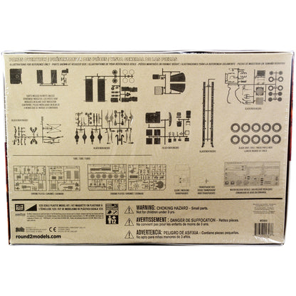 Skill 3 Model Kit Mack DM 800 Semi Tractor Truck 1/25 Scale Model by MPC