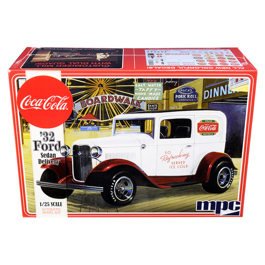 Skill 3 Model Kit 1932 Ford Sedan Delivery "Coca-Cola" 1/25 Scale Model by MPC