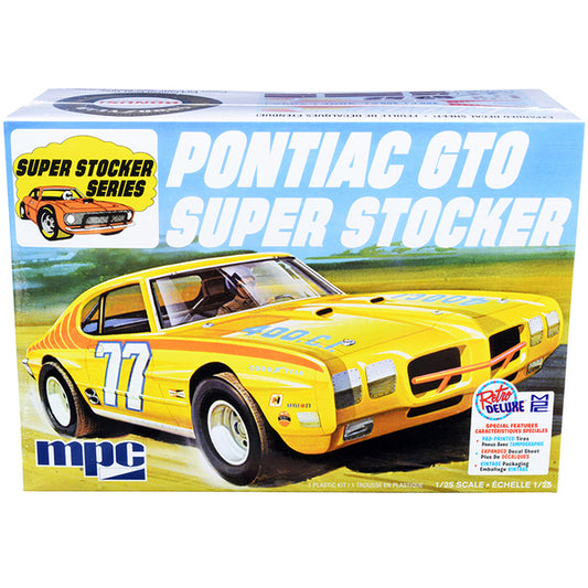 Skill 2 Model Kit 1970 Pontiac GTO Super Stocker 1/25 Scale Model by MPC