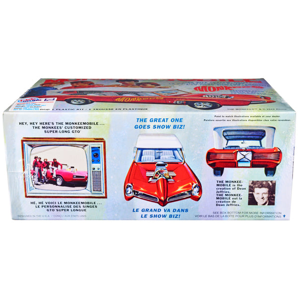 Skill 2 Model Kit Monkeemobile "The Monkees" (1966-1968) TV Series 1/25 Scale Model Car by MPC