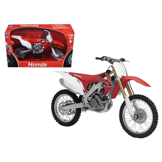 2012 Honda CR 250R Red 1/12 Diecast Motorcycle Model by New Ray