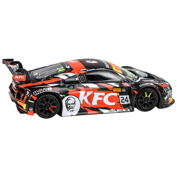 Audi R8 LMS #24 Daniel Gaunt - Tony Bates "KFC Racing" 3rd Place "Australian GT Championship" (2018) 1/64 Diecast Model Car by Paragon Models