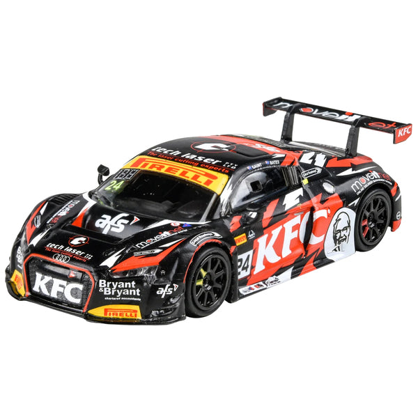 Audi R8 LMS #24 Daniel Gaunt - Tony Bates "KFC Racing" 3rd Place "Australian GT Championship" (2018) 1/64 Diecast Model Car by Paragon Models