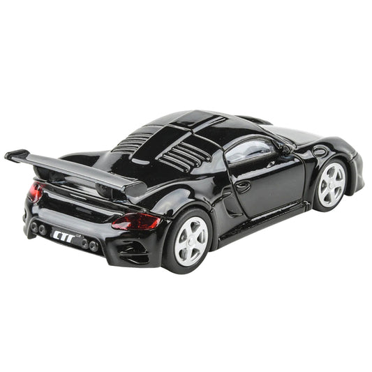 2012 RUF CTR3 Clubsport Black 1/64 Diecast Model Car by Paragon Models