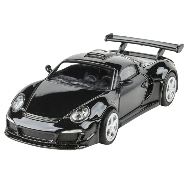 2012 RUF CTR3 Clubsport Black 1/64 Diecast Model Car by Paragon Models