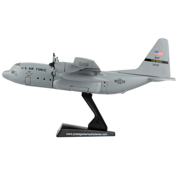 Lockheed C-130 Hercules Transport Aircraft "Spare 617" United States Air Force 1/200 Diecast Model Airplane by Postage Stamp