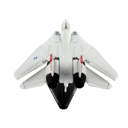 Grumman F-14 Tomcat Fighter Aircraft VF-111 Sundowners "Miss Molly" United States Navy  1/160 Diecast Model Airplane by Postage Stamp