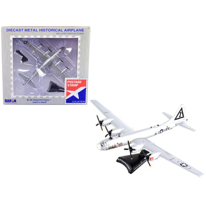 Boeing B-29 Superfortress Aircraft "Jack's Hack" United States Army Air Force 1/200 Diecast Model Airplane by Postage Stamp