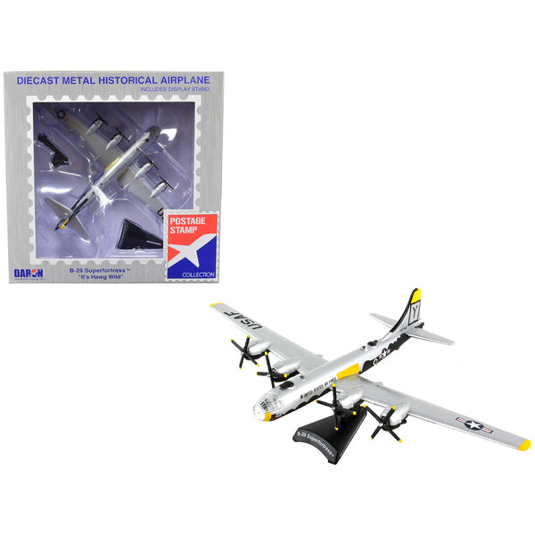 Boeing B-29 Superfortress Aircraft "It's Hawg Wild" United States Army Air Force 1/200 Diecast Model Airplane by Postage Stamp