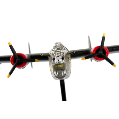 Consolidated B-24J Liberator Bomber Aircraft "Witchcraft 467th Bomb Group 790 Bomb Squadron" United States Army Air Forces 1/163 Diecast Model Airplane by Postage Stamp