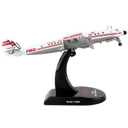 Lockheed L-1049G Super Constellation Commercial Aircraft "Trans World Airlines (TWA)" 1/300 Diecast Model Airplane by Postage Stamp