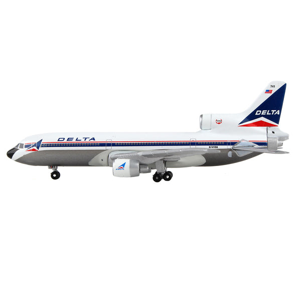 Lockheed L-1011 TriStar Commercial Aircraft "Delta Airlines" 1/500 Diecast Model Airplane by Postage Stamp