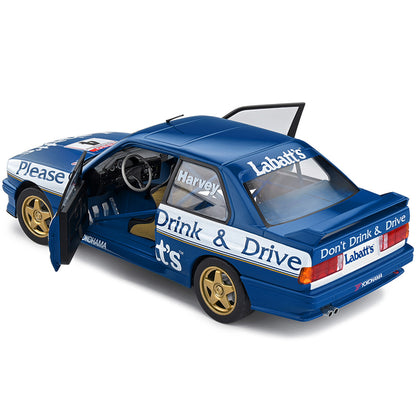 BMW E30 M3 #4 Tim Harvey "Labbatt's" BTCC British Touring Car Championship (1991) "Competition" Series 1/18 Diecast Model Car by Solido