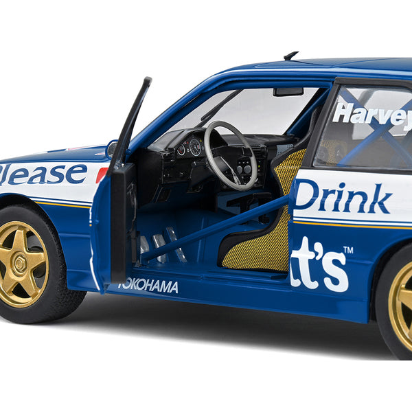 BMW E30 M3 #4 Tim Harvey "Labbatt's" BTCC British Touring Car Championship (1991) "Competition" Series 1/18 Diecast Model Car by Solido