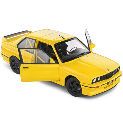 1990 BMW M3 E30 Dakar Yellow "Street Fighter" 1/18 Diecast Model Car by Solido