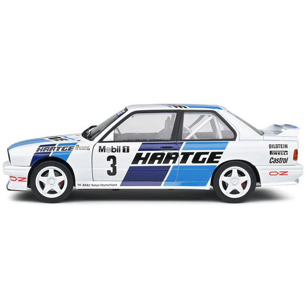 BMW E30 M3 Gr. A #3 Ingvar Carlsson - Per Carlsson "Adac Rallye Deutchland" (1990) "Competition" Series 1/18 Diecast Model Car by Solido