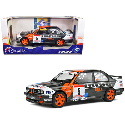 BMW E30 M3 Gr.A #5 Gregoire de Mevius - Willy Lux 3rd Place "Ypres 24 Hours Rally" (1990) "Competition" Series 1/18 Diecast Model Car by Solido