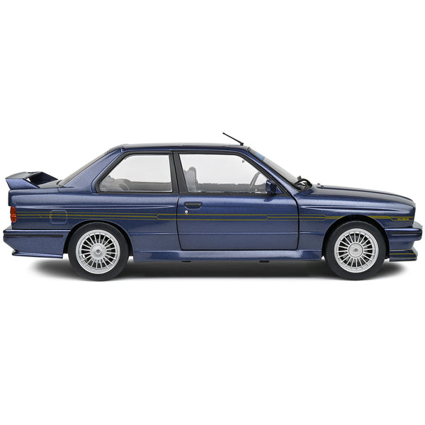 1990 BMW E30 M3 Alpina B6 3.5S Mauritus Blue Metallic 1/18 Diecast Model Car by Solido