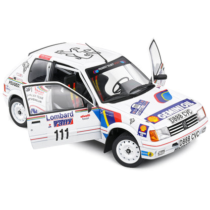 Peugeot 205 GTI #111 Colin McRae - Derek Ringer "Lombard RAC Rally" (1988) "Competition" Series 1/18 Diecast Model Car by Solido