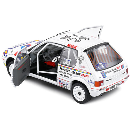 Peugeot 205 GTI #111 Colin McRae - Derek Ringer "Lombard RAC Rally" (1988) "Competition" Series 1/18 Diecast Model Car by Solido