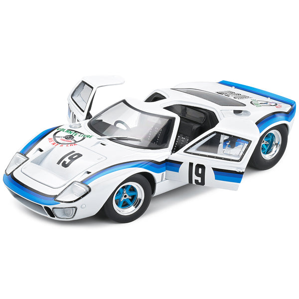 Ford GT40 MK.1 RHD (Right Hand Drive) #19 Emilio Marta "Angola Championship" (1973) "Competition" Series 1/18 Diecast Model Car by Solido