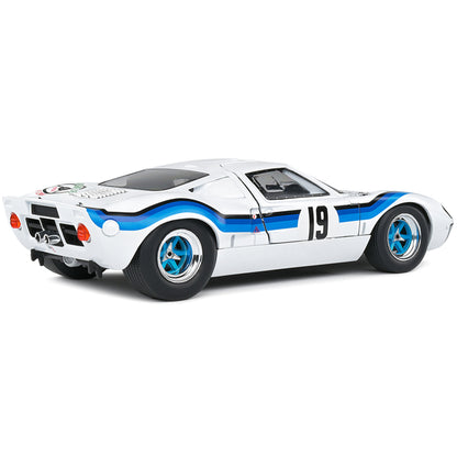 Ford GT40 MK.1 RHD (Right Hand Drive) #19 Emilio Marta "Angola Championship" (1973) "Competition" Series 1/18 Diecast Model Car by Solido