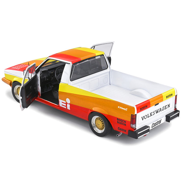 1982 Volkswagen Caddy MK 1 Pickup Truck "Kamei Tribute" 1/18 Diecast Model Car by Solido