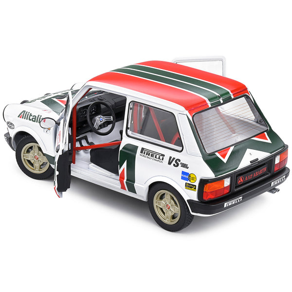 1980 Autobianchi A112 MK 5 Abarth Rally Car "Alitalia" Livery "Competition" Series 1/18 Diecast Model Car by Solido