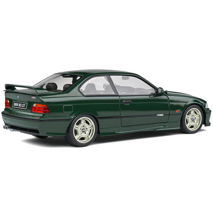 1995 BMW M3 E36 Coupe GT British Racing Green 1/18 Diecast Model Car by Solido