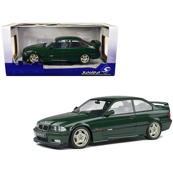 1995 BMW M3 E36 Coupe GT British Racing Green 1/18 Diecast Model Car by Solido