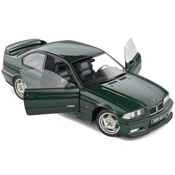 1995 BMW M3 E36 Coupe GT British Racing Green 1/18 Diecast Model Car by Solido