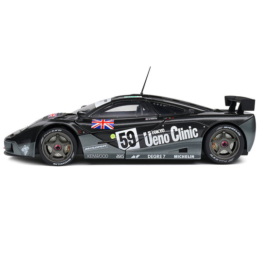 McLaren F1 GTR Short Tail #59 Yannick Dalmas - Masanori Sekiya - JJ Lehto "Kokusai Kaihatsu Racing" Winner "24 Hours of Le Mans" (1995) "Competition" Series 1/18 Diecast Model Car by Solido