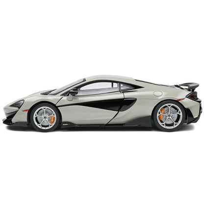 2018 McLaren 600 LT Coupe Blade Silver 1/18 Diecast Model Car by Solido