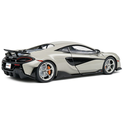 2018 McLaren 600 LT Coupe Blade Silver 1/18 Diecast Model Car by Solido